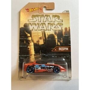 Hot Wheels Star Wars Bespin Car 6/8 Character Cars Collectible‎